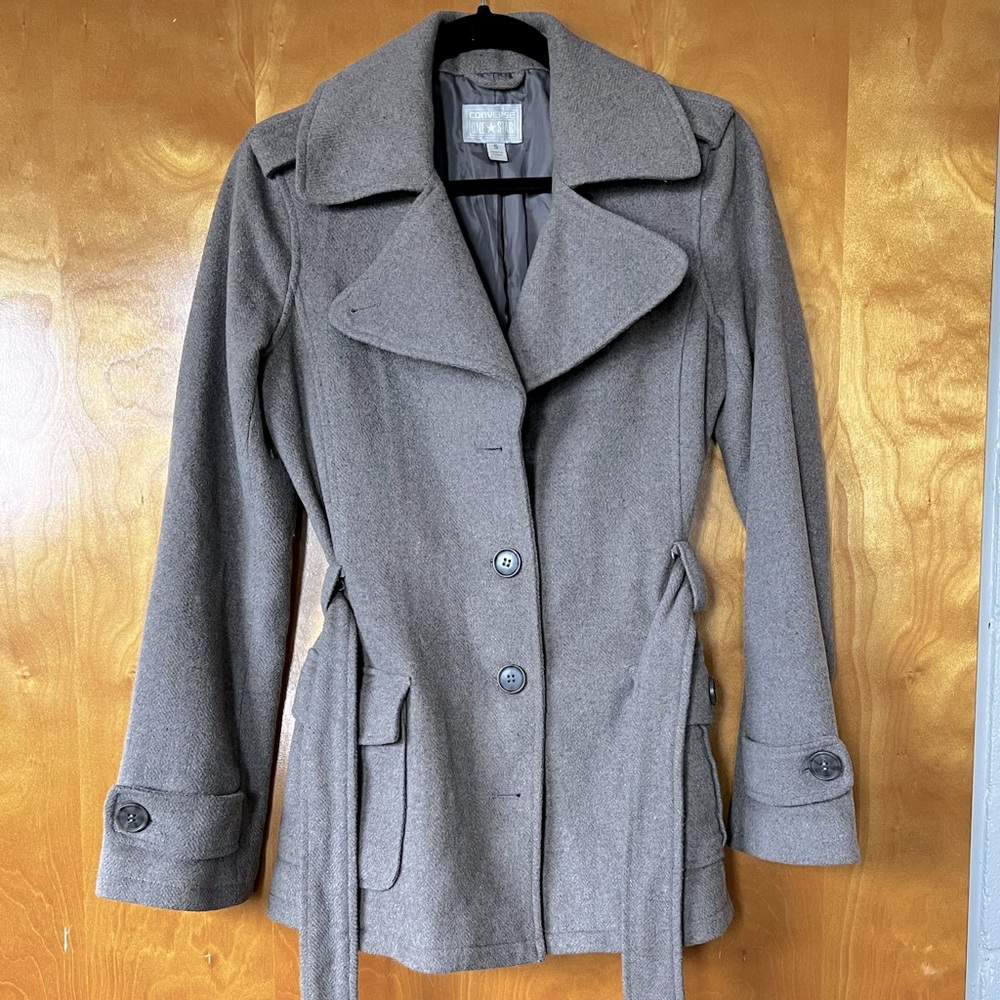 Converse trench coat